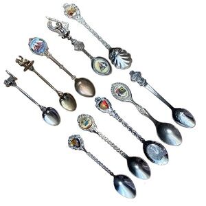 Vintage Collectible Teaspoons